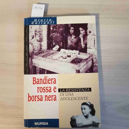 Bandiera rossa borsa - rossa, nera