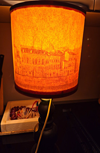 Lampada tavolo vintage base - lampada,